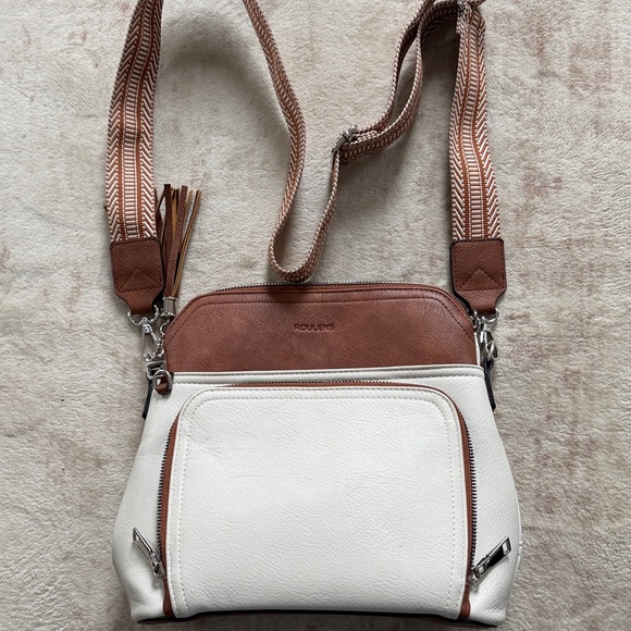 Roulens Handbags - Roulens Crossbody Purse for Women Vegan Leather Medium Crossbody